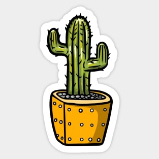 Succulent Illustration 6 T-Shirt Sticker